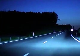 Iluminación en carretera