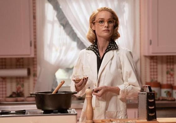 Brie Larson interpreta a una científica que cambia el laboratorio por un set de cocina