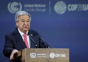 Guterres (ONU): «No podemos salvar un planeta en llamas con una manguera de combustibles fósiles»
