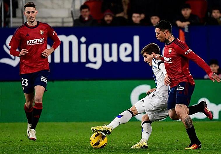 Costosas tablas entre Osasuna y Real Sociedad