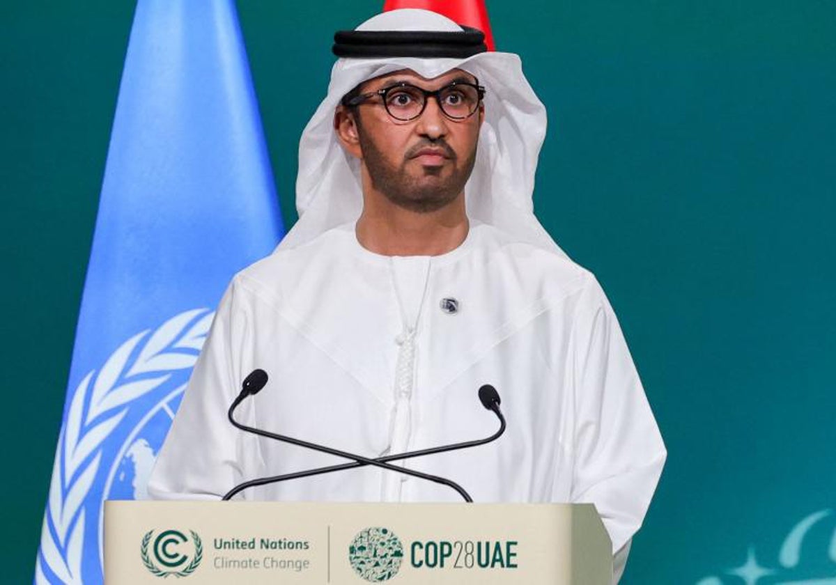 Al Jaber, presidente de la COP28.