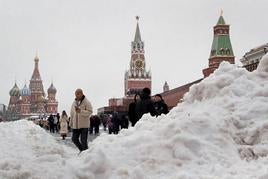 La mayor nevada en más de un siglo en Moscú, en imágenes