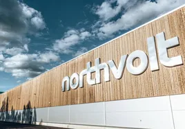 Fachada de Northvolt en Suecia.