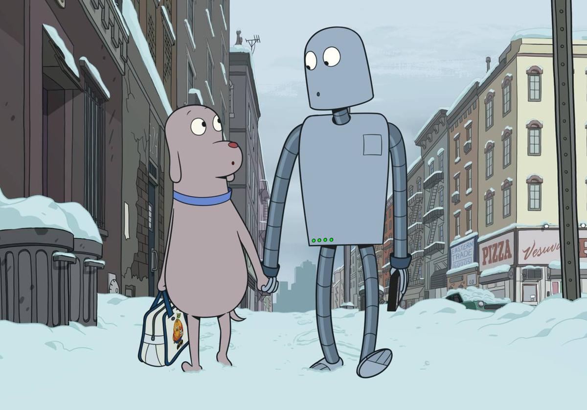 Dog y Robot, protagonistas del filme de Pablo Berger.