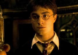 Daniel Radcliffe, en una escena de la película «Harry Potter y el Misterio del Príncipe».