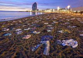 Open Arms recuerda con una instalación las 2.600 personas ahogadas en el Mediterráneo