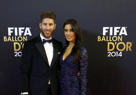 Sergio Ramos y Pilar Rubio.