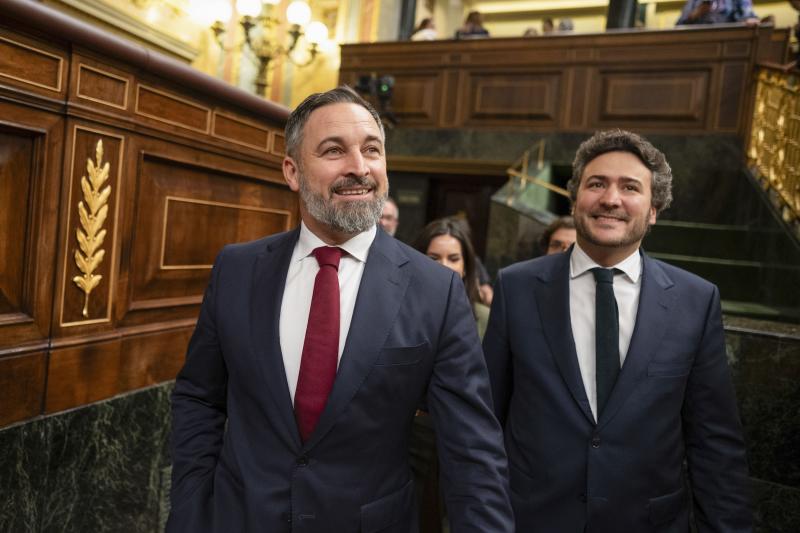 Abascal se reafirma en sus palabras contra Sánchez tras la denuncia a la Fiscalía del PSOE