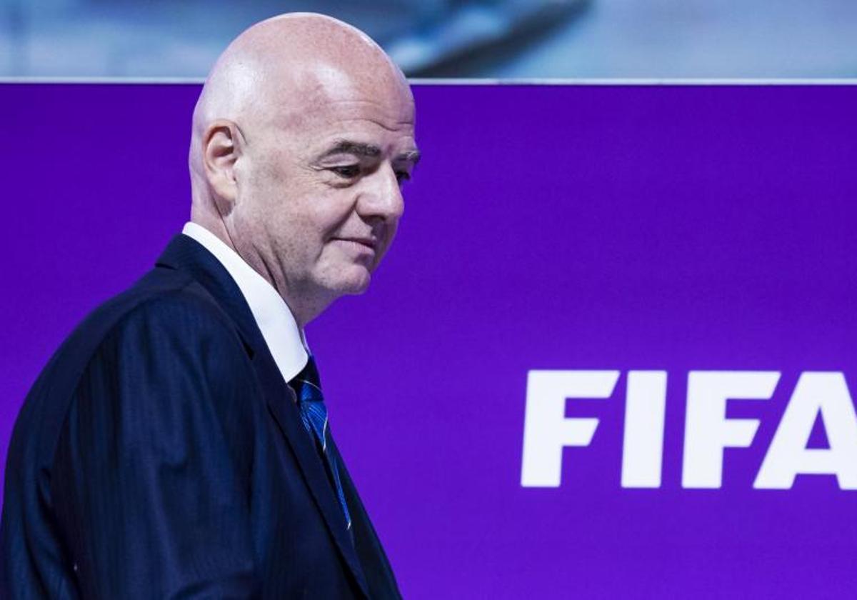 Gianni Infantino, presidente de la FIFA.