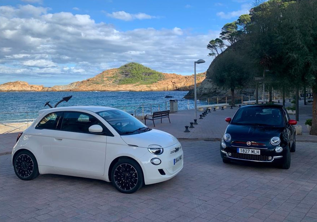 Fiat 500e frente al Fiat 500 Hybrid: El urbanita con más chispa para las zonas de bajas emisiones