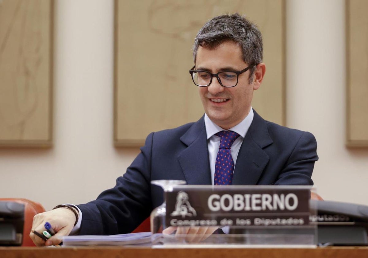 Félix Bolaños en el Congreso