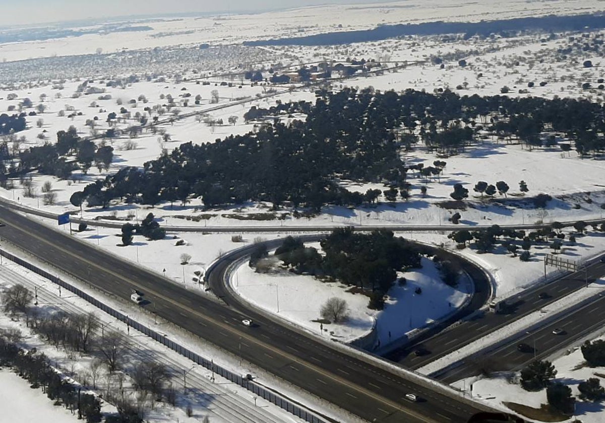 El invierno dificulta los viajes en coche