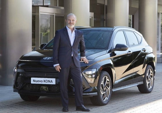 Satrústegui frente al Hyundai Kona