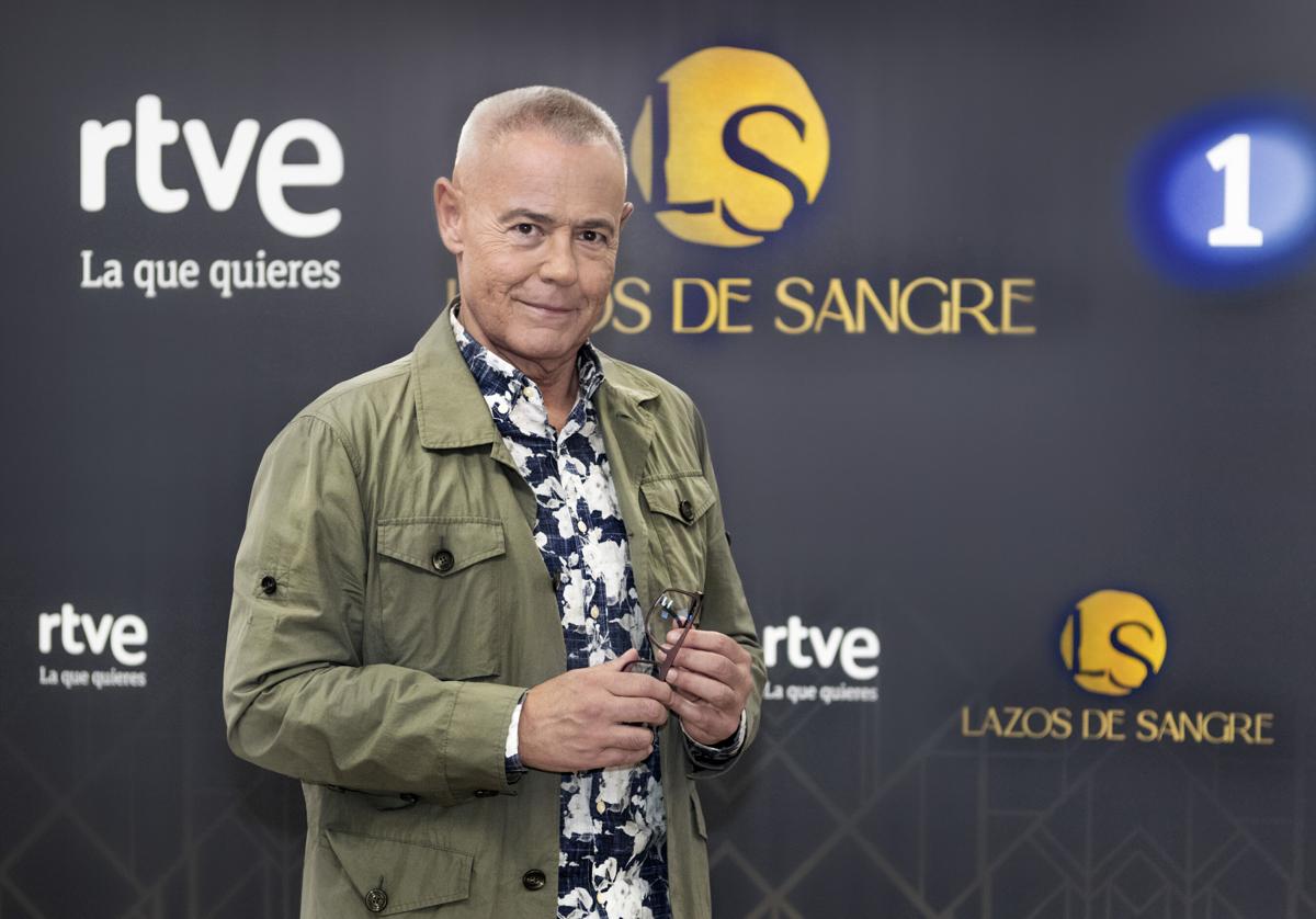 Jordi González, en la presentación de ´Lazos de sangre´.