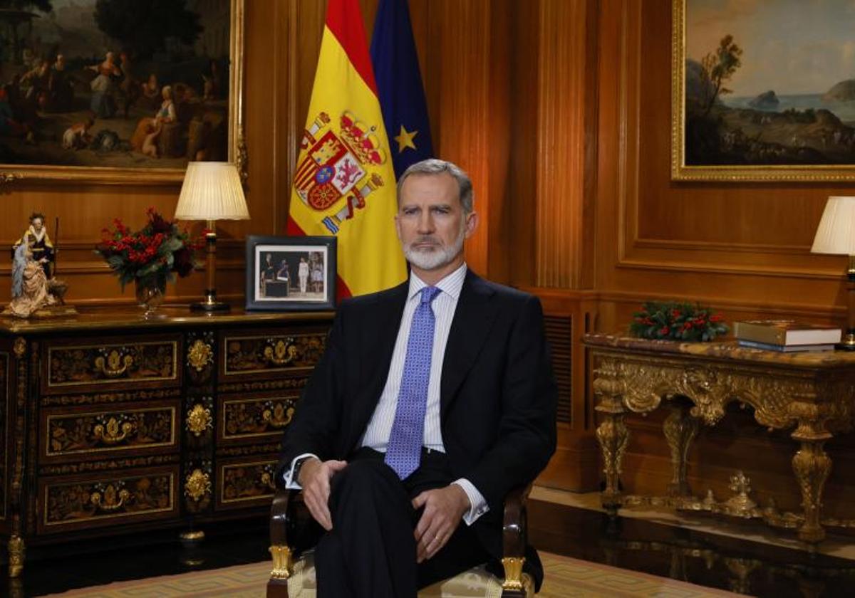 Felipe VI ensalza la Constitución como ejemplo de unión y convivencia