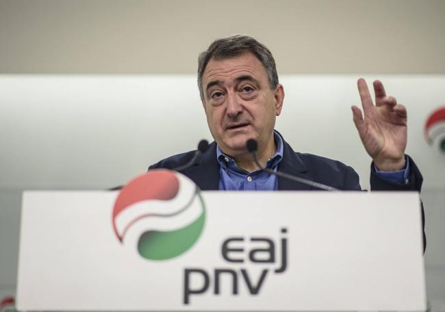 Aitor Esteban, portavoz del PNV en el Congreso.