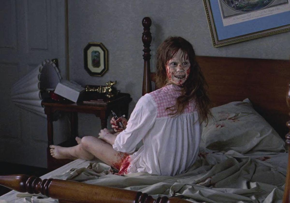 Linda Blair tenía 12 años cuando encarnó a la pequeña Regan en 'El exorcista'.