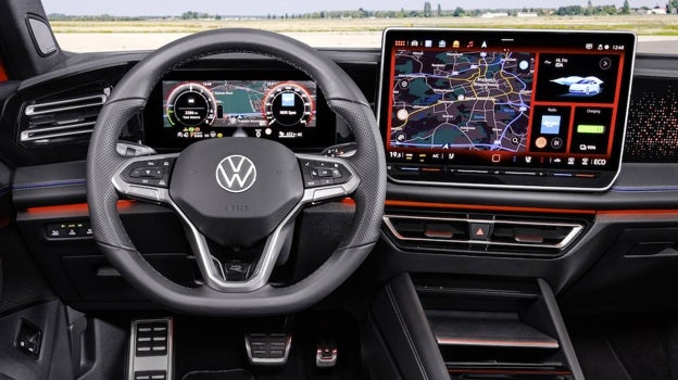 Interior del nuevo Tiguan