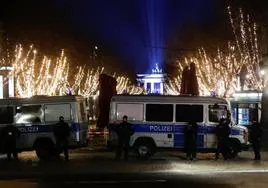 Las autoridades de Berlín han diseñado un fuerte operativo policial ante posibles incidentes durante la Nochevieja.