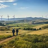 Energía eólica y fotovoltaica al frente del récord renovable en España en 2023