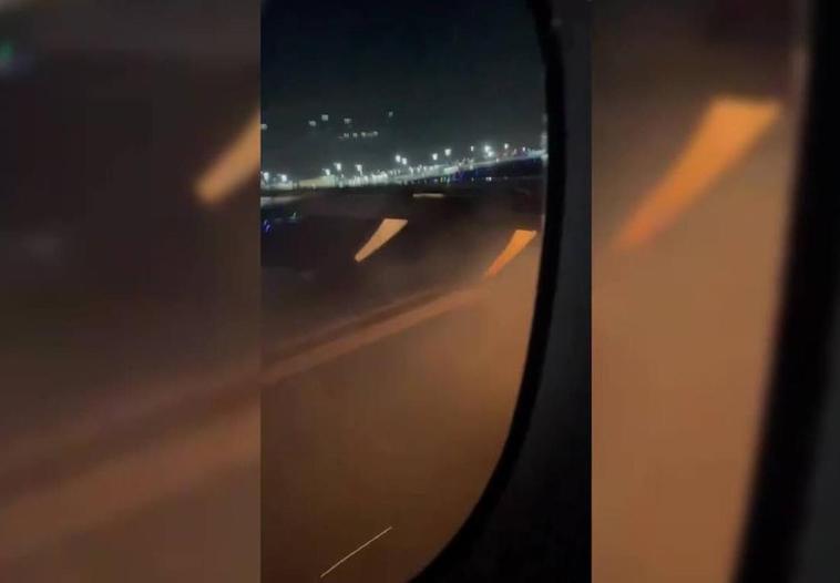 Así se ha vivido el incendio del avión de Japan Airlines desde dentro de la aeronave