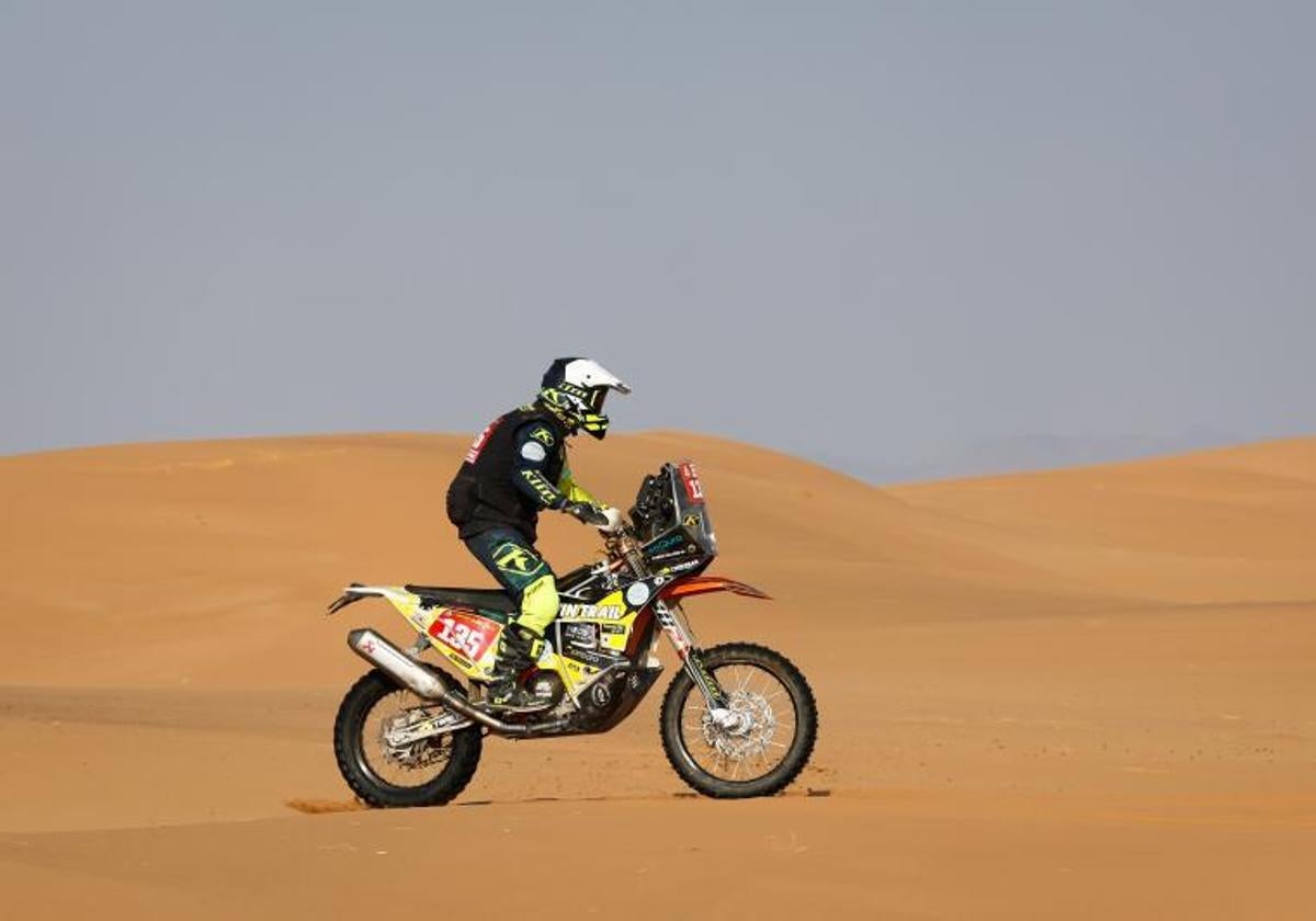 Carles Falcón, en este Dakar 2024.