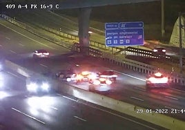 Accidente en carretera