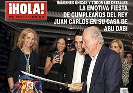 Portada de la revista ¡Hola!