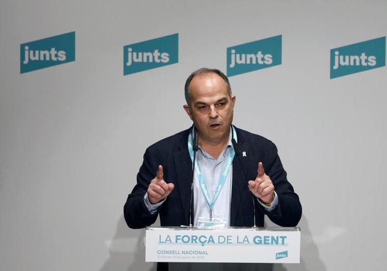 El secretario general de Junts, Jordi Turull.