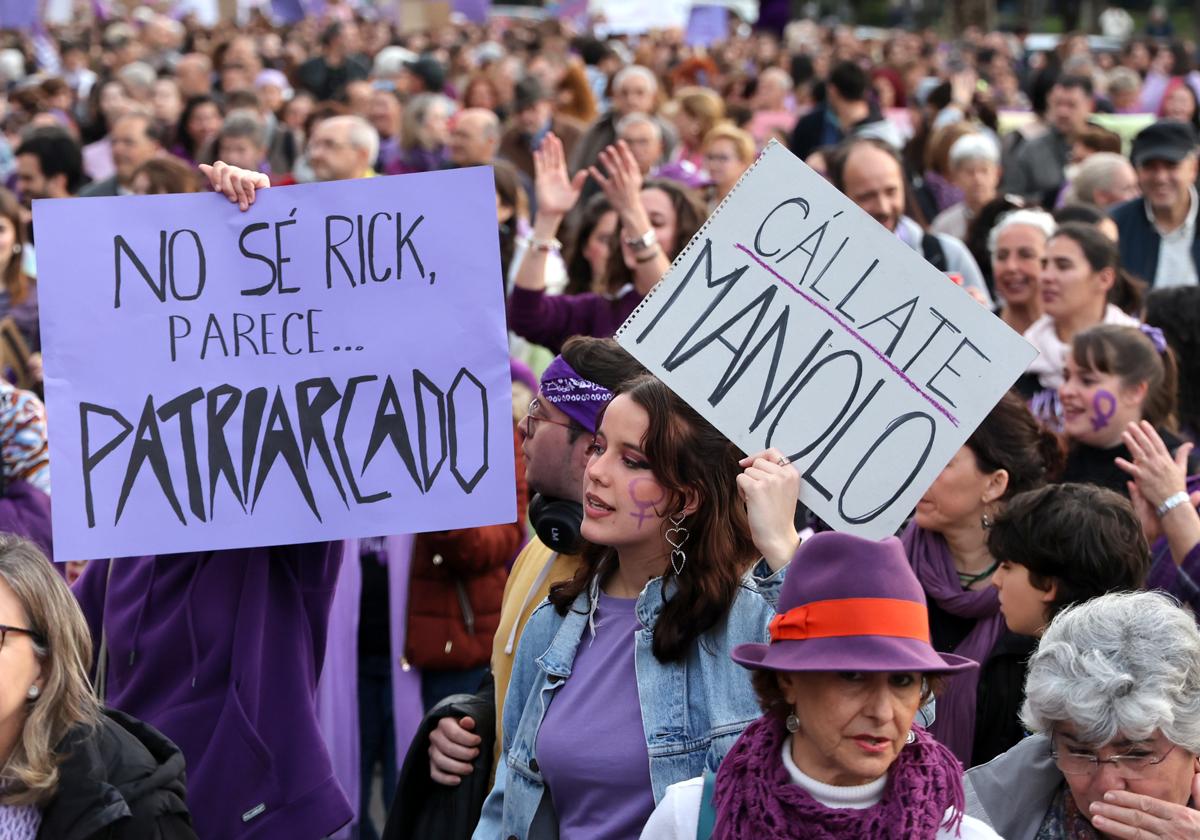 Manifestación del pasado 8 de marzo