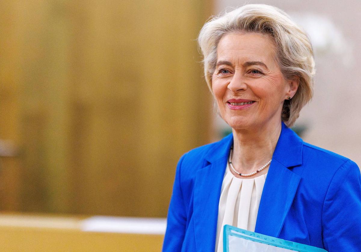 La presidenta de la Comisión Europea, Ursula von der Leyen.