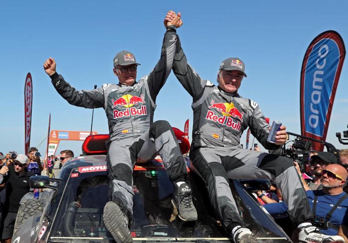 Los triunfos que elevan a Sainz al olimpo del Dakar