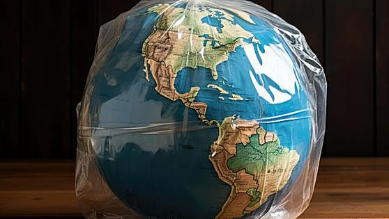 Un mundo envuelto en plástico