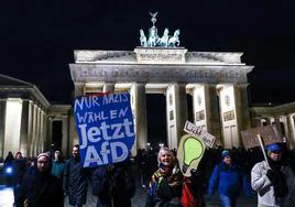 Miles de personas se manifestaron el pasado fin de semana en Alemania contra la ultraderecha.