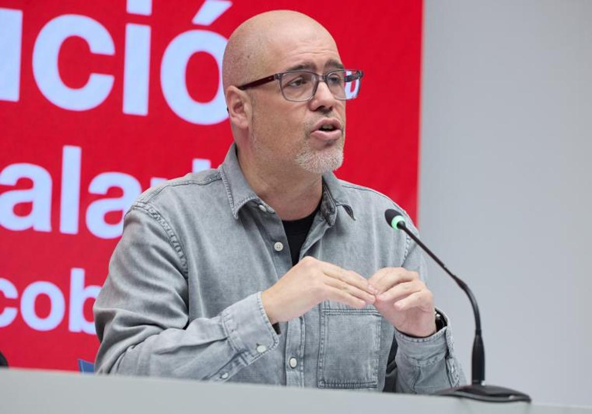 El secretario general de CCOO, Unai Sordo.