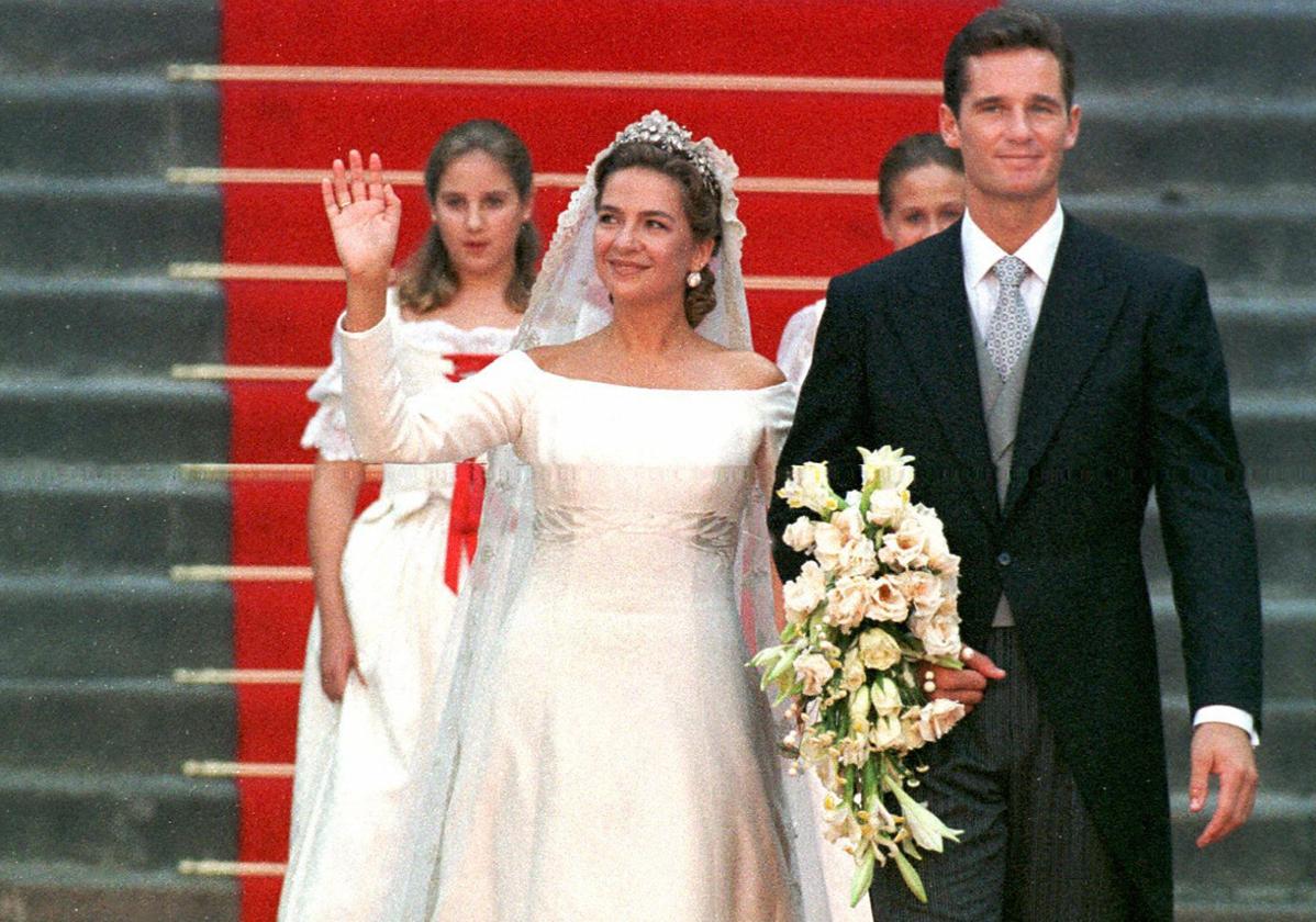 Imagen de la boda de la infanta Cristina e Iñaki Urdangarin.