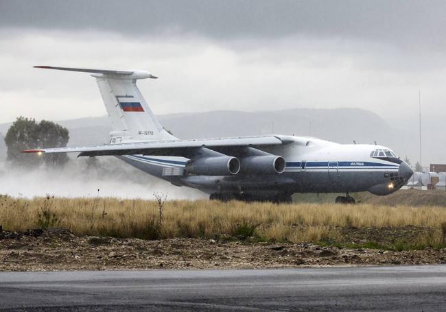 Un avión Ilyushin como el siniestrado.