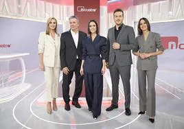 Marta Reyero, Roberto Arce, Diego Losada y Mónica Sanz