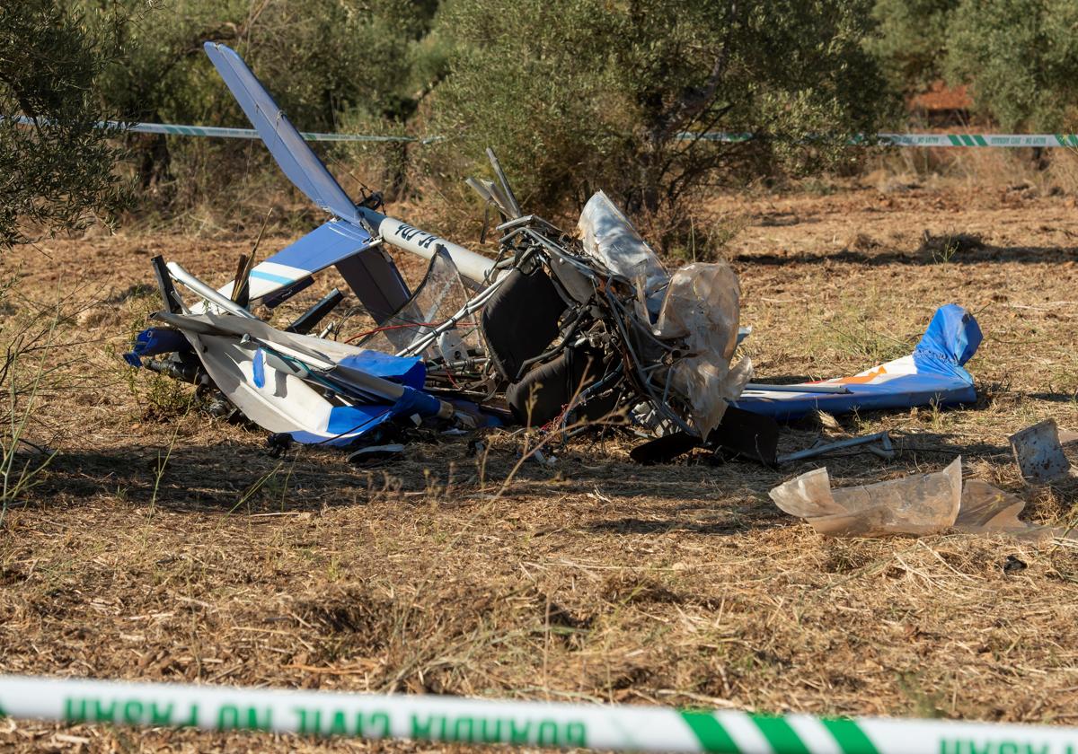 Avioneta accidentada