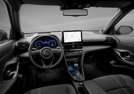 Interior del Yaris Cross