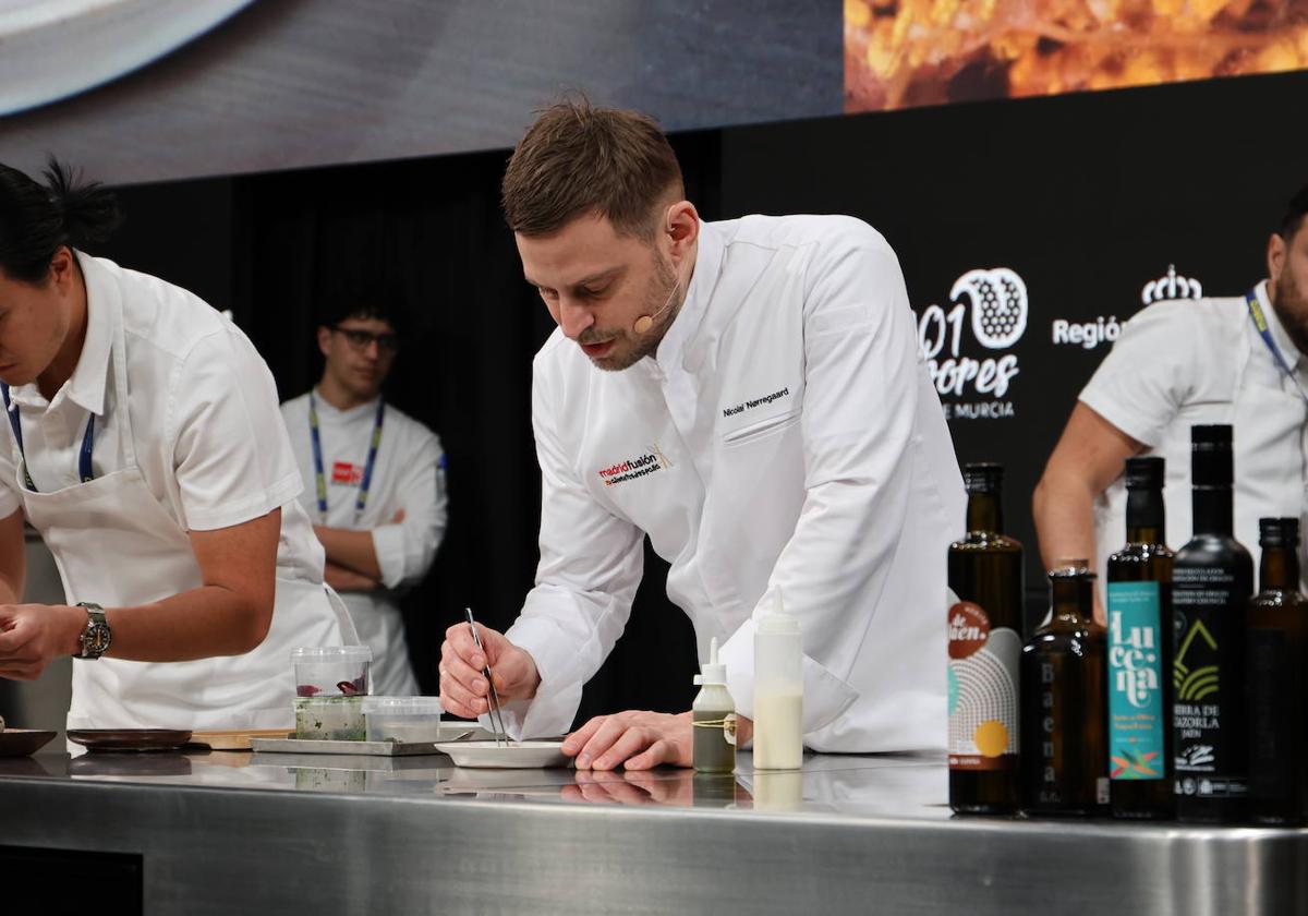 Nicolai Norregaard muestra la cocina nórdica en Madrid Fusión.