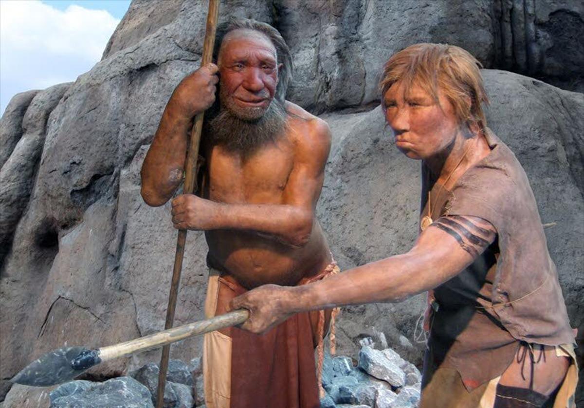 Los Sapiens y neandertales convivieron en el norte de Europa.