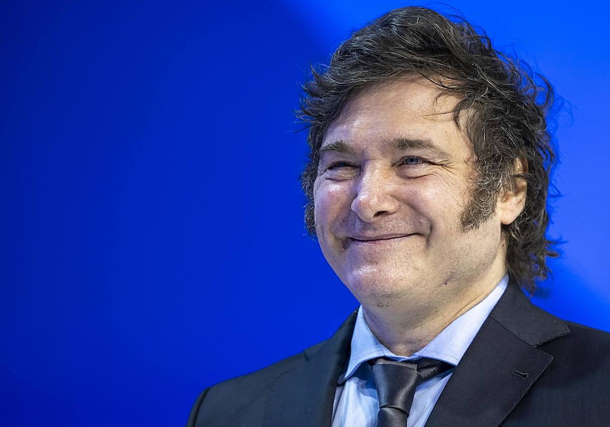 Javier Milei en una imagen de archivo.