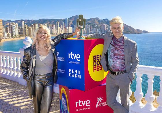 Mery Bas y Mark Dasousa, el dúo Nebulossa, celebran su primer lugar en el Benidorm Fest.