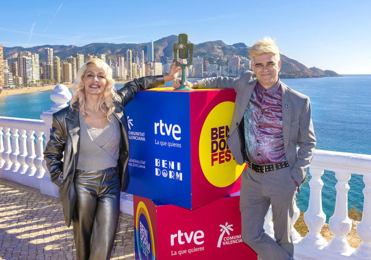 Mery Bas y Mark Dasousa, el dúo Nebulossa, celebran su primer lugar en el Benidorm Fest.