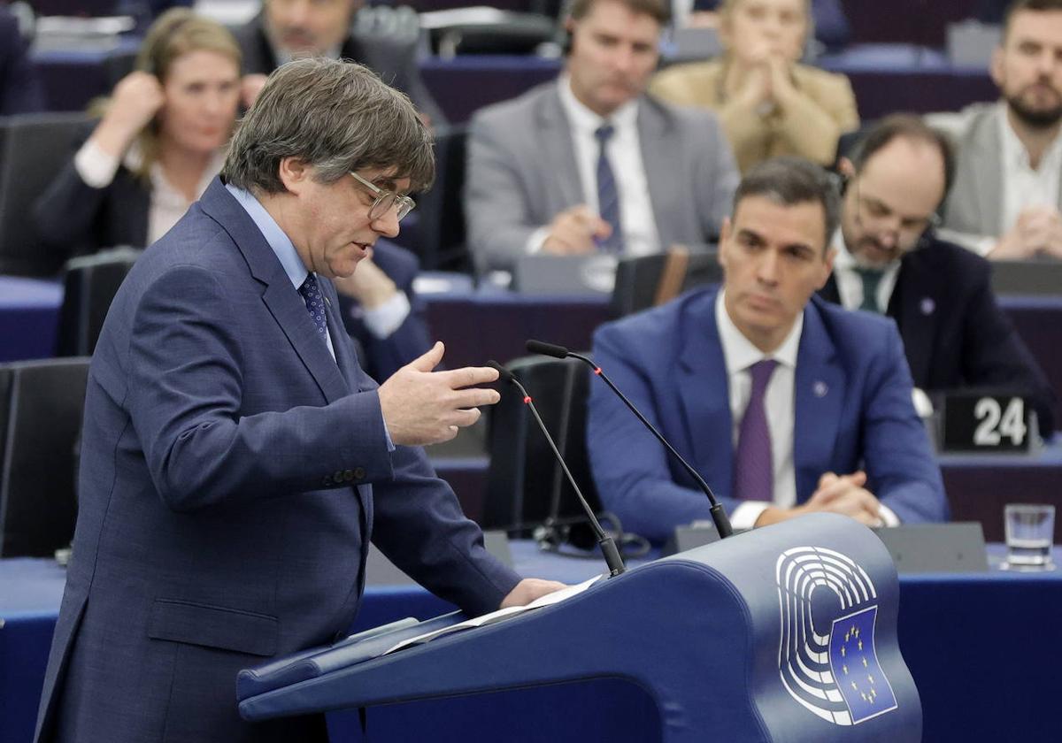 La amnistía se topa con la exigencia europea de indagar el nexo entre Puigdemont y Rusia