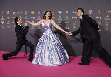 La alfombra roja de los premios Goya, en imágenes