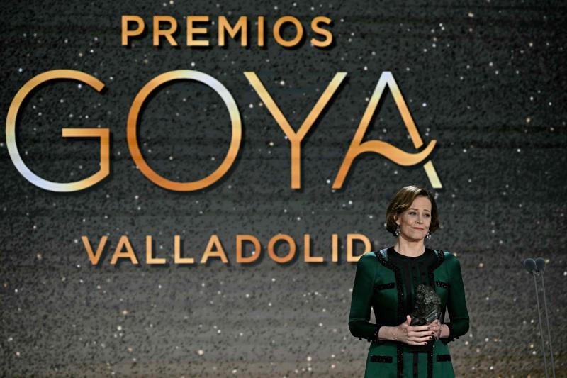 Sigourney Weaver recibe el Goya Internacional