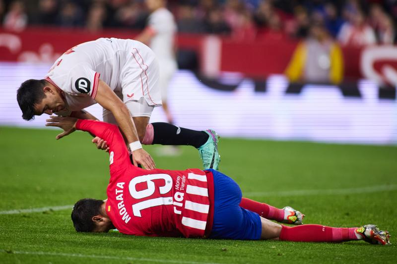 Morata &#039;solo&#039; sufre un esguince de rodilla