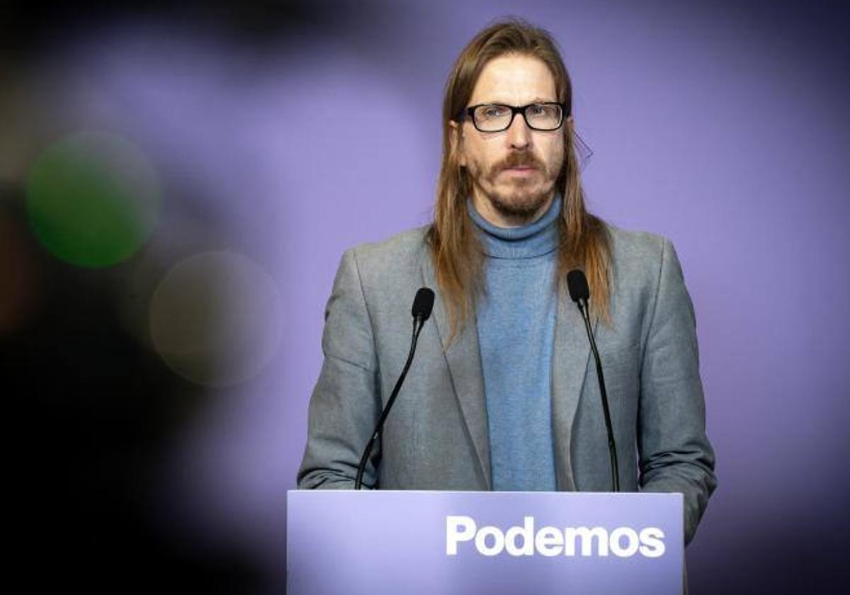 El secretario de Organización de Podemos, Pablo Fernández.